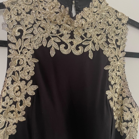 Aqua Dress evening formal - Picture 3 of 5